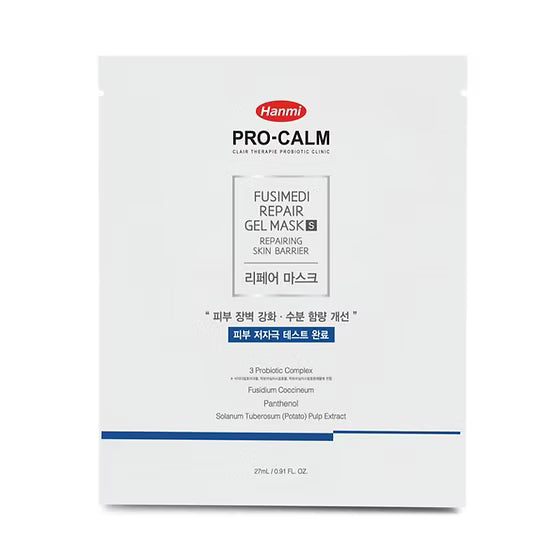 Hanmi Pro-Calm FUSIMEDI 修復凝膠面膜 S 27ml*5片