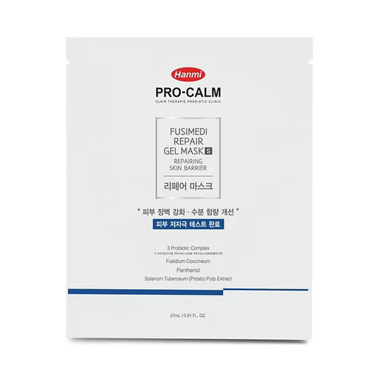 Hanmi Pro-Calm FUSIMEDI 修復凝膠面膜 S 27ml*5片
