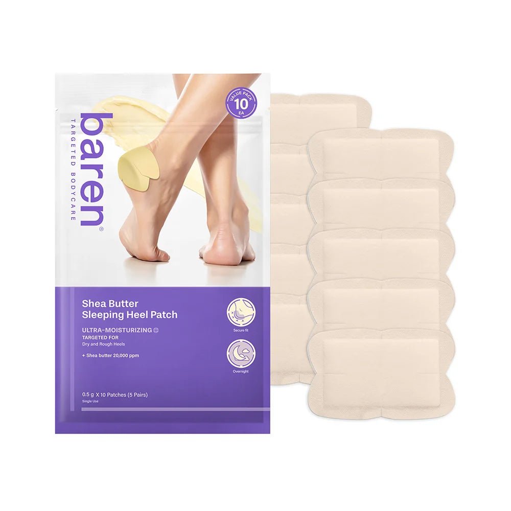 baren 乳木果油睡眠足跟貼片 10 片裝 - Beautitu.com