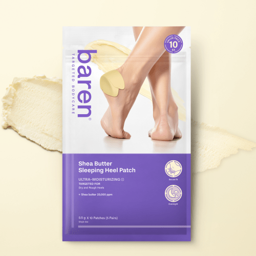 baren 乳木果油睡眠足跟貼片 10 片裝 - Beautitu.com