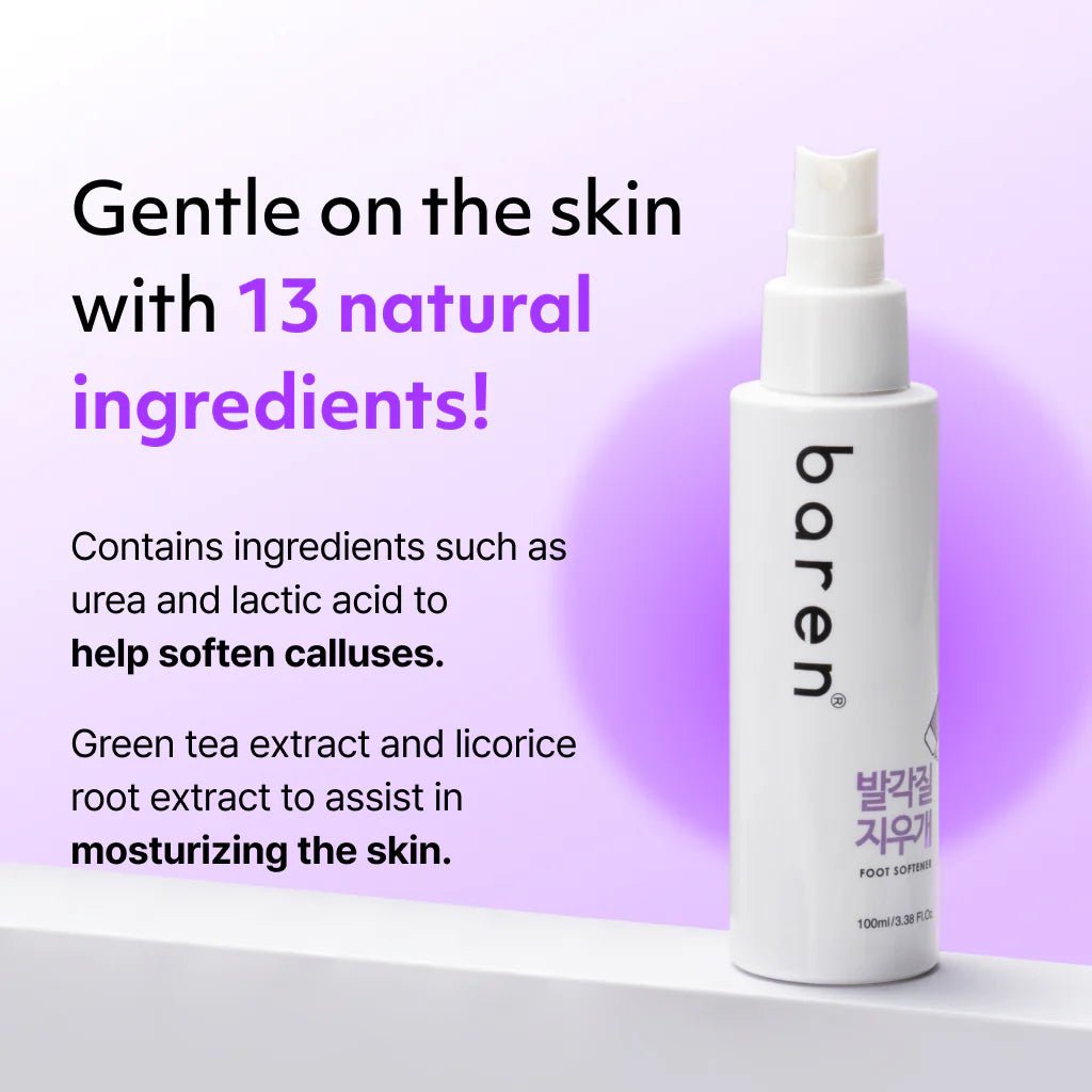 BAREN 去繭去角質足部噴霧 100ml - Beautitu.com