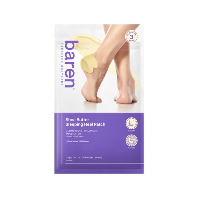 baren 乳木果油睡眠足跟貼片 6 片裝 - Beautitu.com