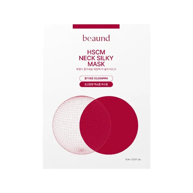 beaund Neck Silky Mask 高濃度幹細胞頸膜 5片 - Beautitu.com
