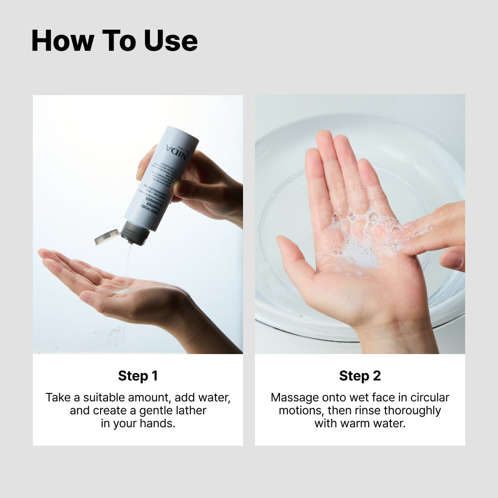 NIDA Zero Pore Powder Cleanser 50g