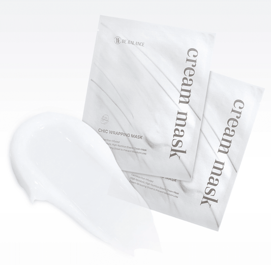 BE'BALANCE Chic Wrapping 深層補濕鎖水奶油霜膜 5片 - Beautitu.com