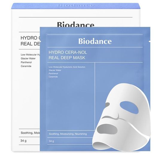 Biodance | Hydro Cera - nol 透明質酸深層補水面膜 4片 - Beautitu.com