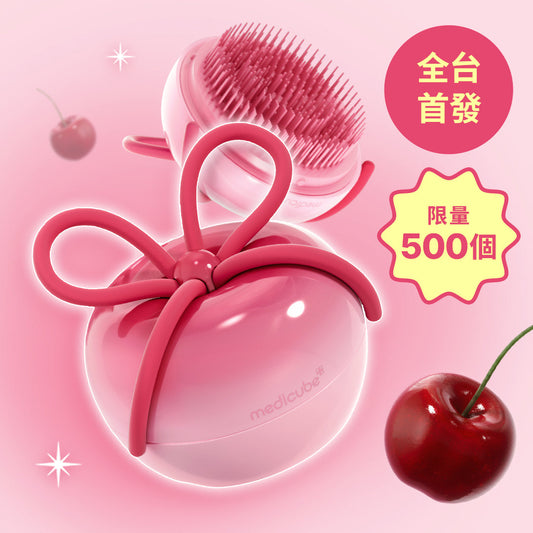 medicube Ribbon Cherry Glass Hair Brush