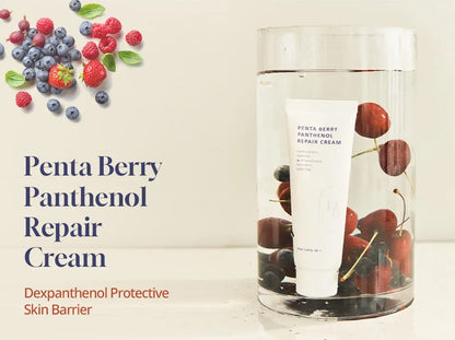 HEVEBLUE Penta Berry Panthenol Repair Cream 50ml