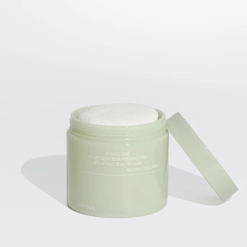 Celimax Ji Woo Gae 魚腥草BHA去角質爽膚棉片 60片裝 - Beautitu.com