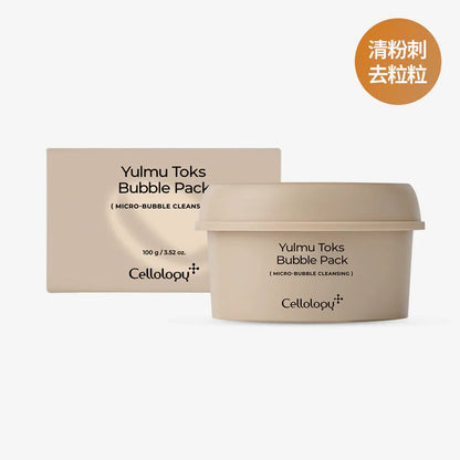 Cellology YULMU薏仁泡泡淨化潔面膜 100g - Beautitu.com