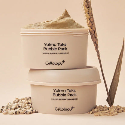 Cellology YULMU薏仁泡泡淨化潔面膜 100g - Beautitu.com