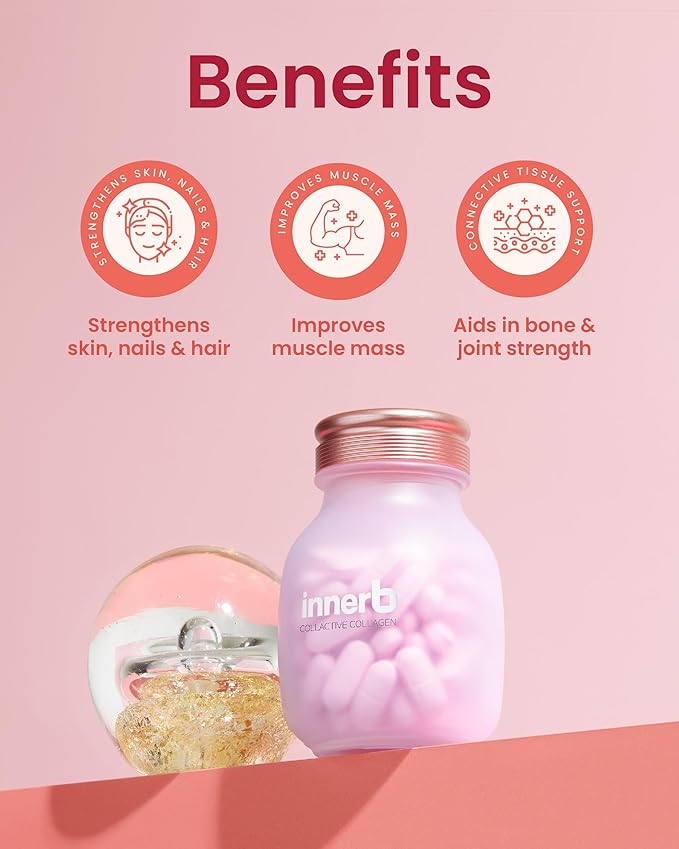 CJwellcare InnerB 煥發膠囊膠原蛋白 930mg X 84粒 - Beautitu.com