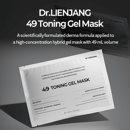 Dr. LIENJANG 49 TONING白玉面膜49mlx 5片 - Beautitu.com