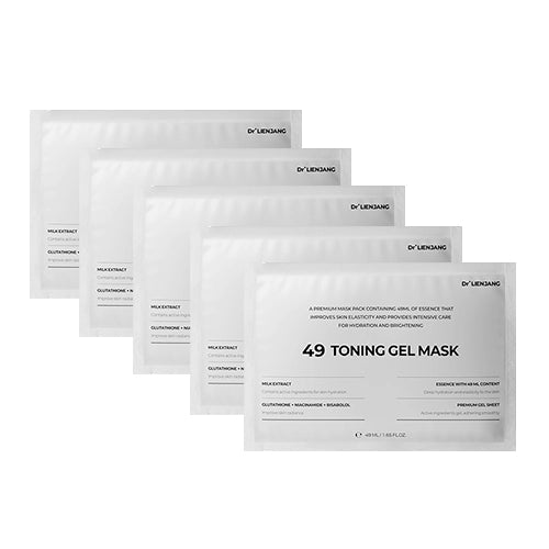 Dr. LIENJANG 49 TONING白玉面膜49mlx 5片 - Beautitu.com