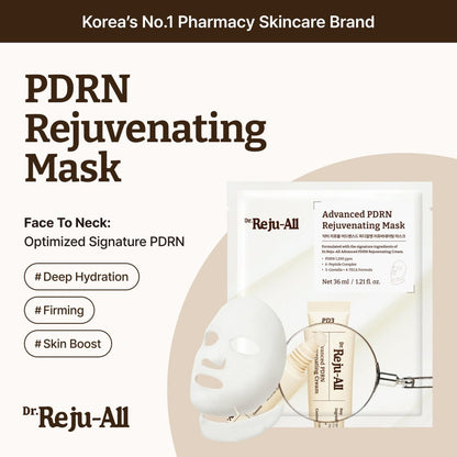 Dr. Reju - All PD2 高效 PDRN 煥顏修護面膜 4片 - Beautitu.com