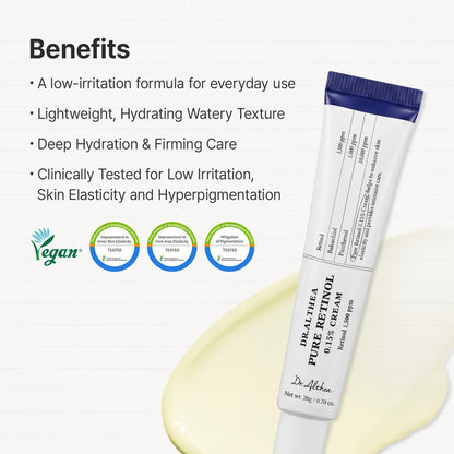 Dr.Althea 純視黃醇 0.15% 乳霜 20g - Beautitu.com