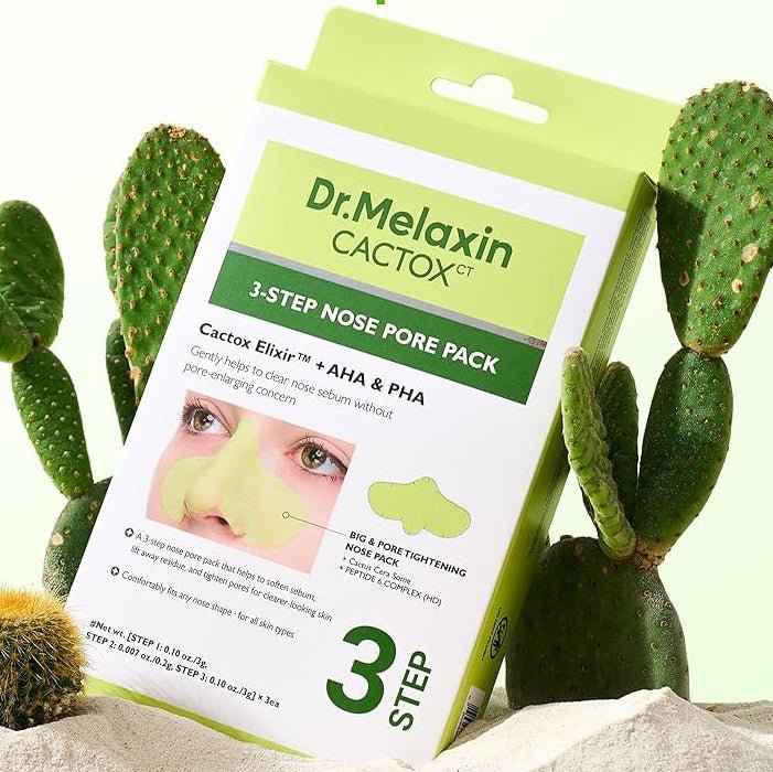 Dr.Melaxin CACTOX 去黑頭收毛孔3步套裝 (可用三次) - Beautitu.com