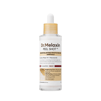 Dr.Melaxin Peel Shot 大米去角質柔膚精華 80ml - Beautitu.com