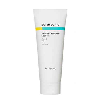 Dr.nineteen PoreXsome VitaAHA 雙效潔面乳 150ml - Beautitu.com
