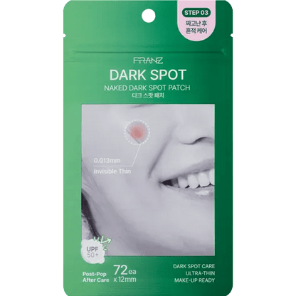 FRANZ Naked Dark 淡印提亮隱形痘印貼 72片 - Beautitu.com