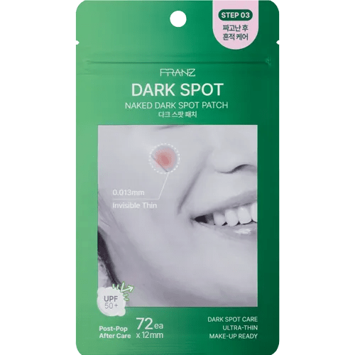 FRANZ Naked Dark 淡印提亮隱形痘印貼 72片 - Beautitu.com