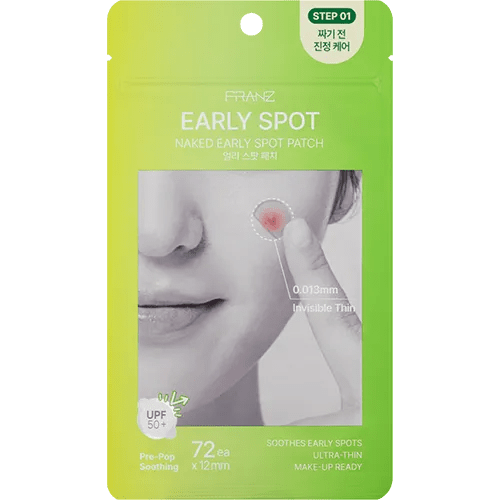 FRANZ Naked Early 初期隱形痘痘貼 72片 - Beautitu.com