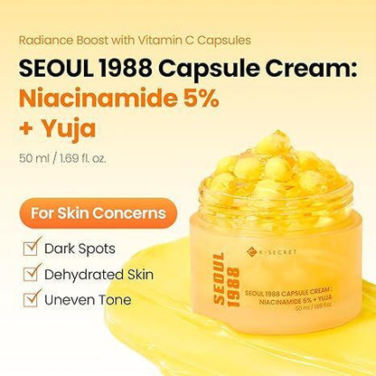 KSECRET 維他命C提亮膠囊面霜 50ml