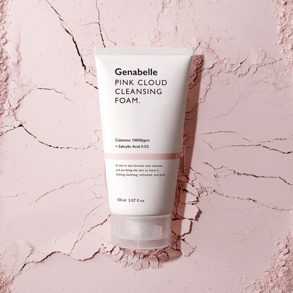 Genabelle 粉紅雲潔泡沫弱酸性潔面乳 150ml - Beautitu.com