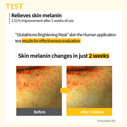 Genabelle 穀胱甘肽亮白安瓶面膜 5片裝 - Beautitu.com