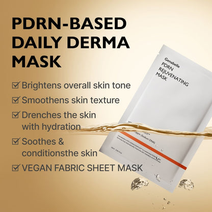 Genabelle PDRN 煥膚面膜 5ea - Beautitu.com