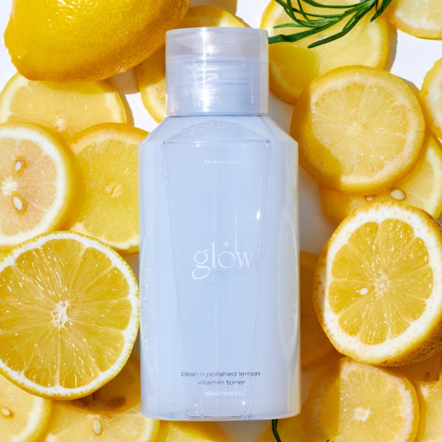 glow 潔淨亮澤檸檬維他命爽膚水 300ml - Beautitu.com
