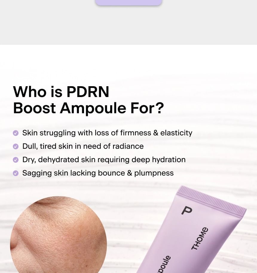 THOME PDRN Booster Ampoule detail