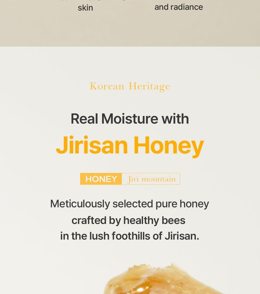 I'm From Honey Mask detail