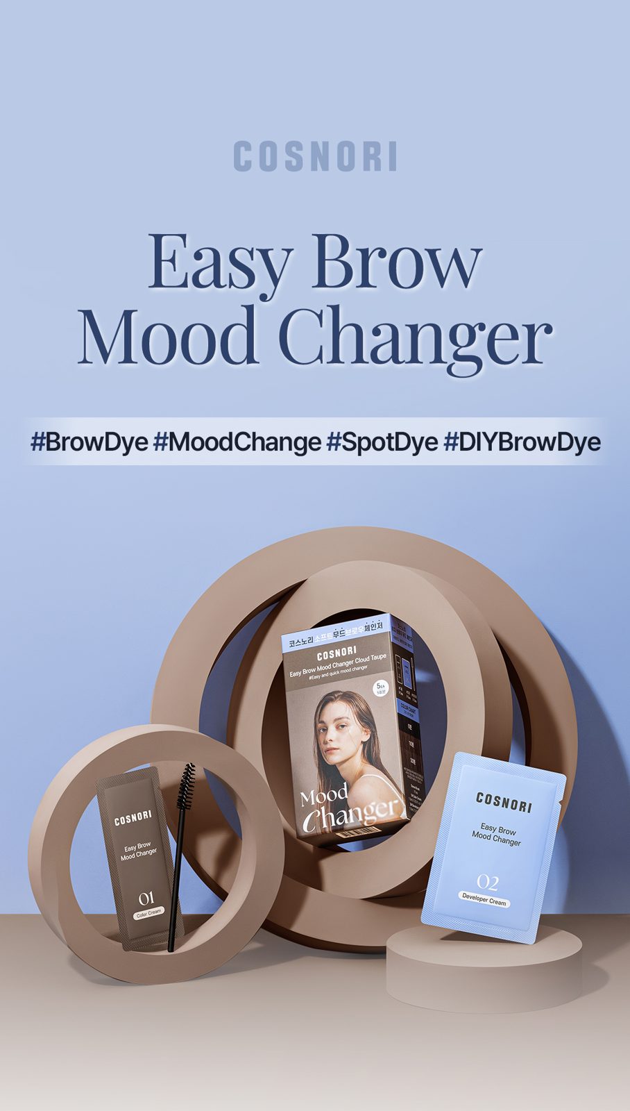 COSNORI Easy Brow Mood Changer Set detail