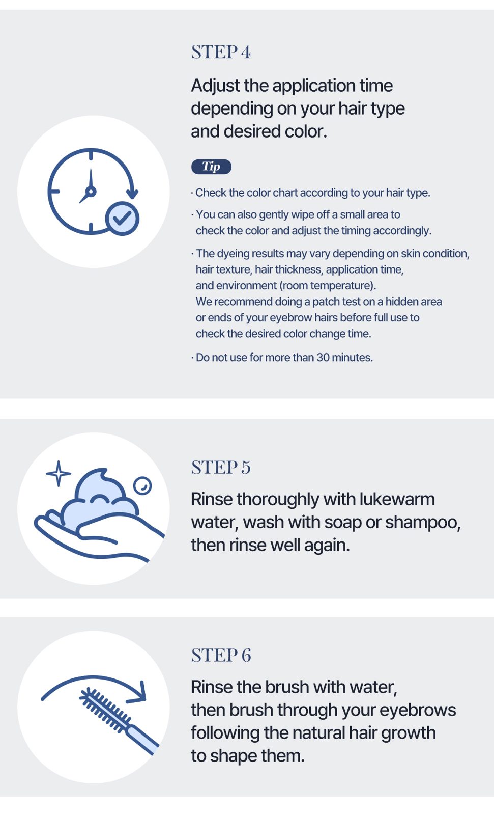 COSNORI Easy Brow Mood Changer Set detail