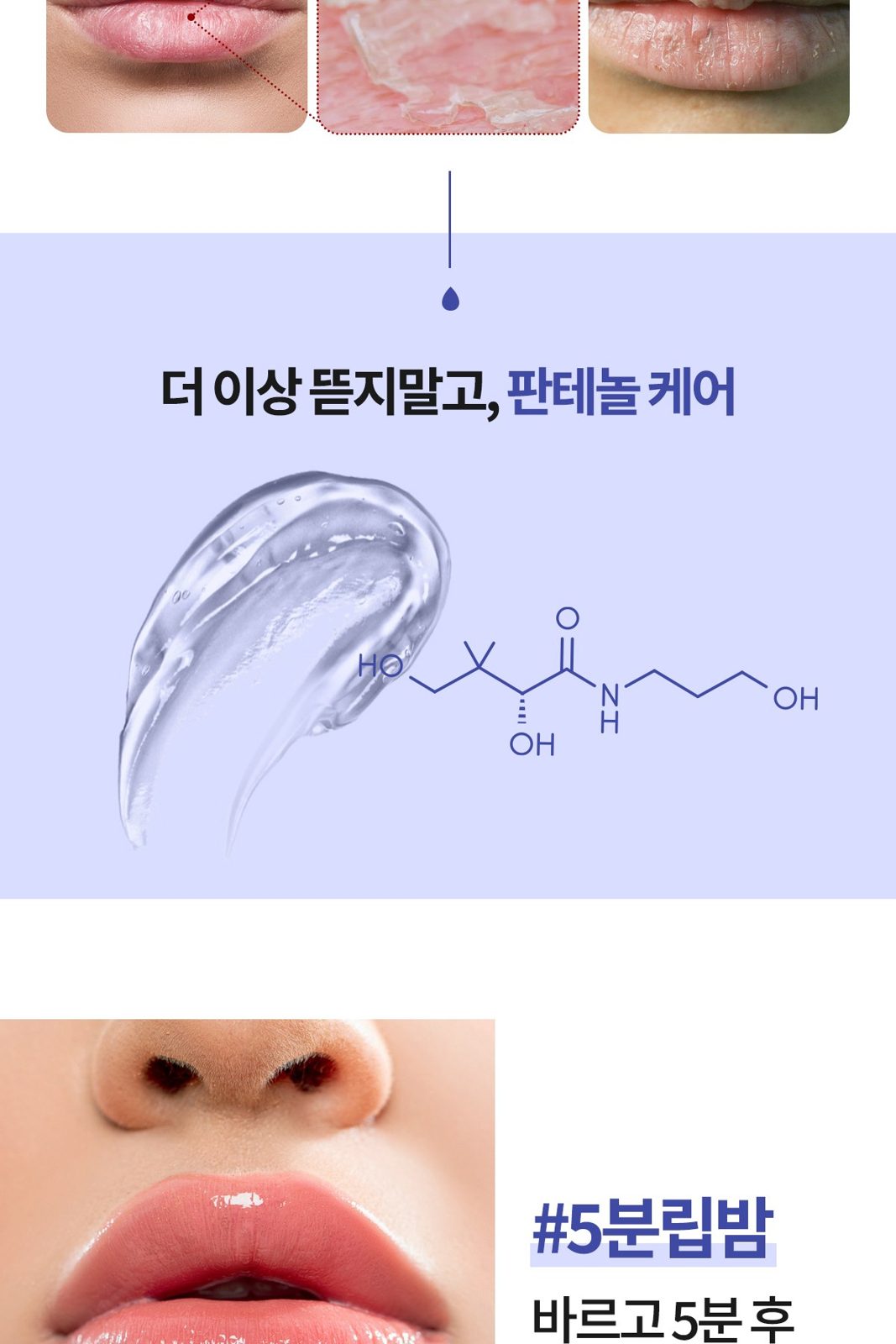 Hanmi Pro-Calm Panthenol Lip Essence 12g detail
