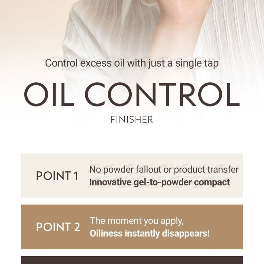 OBgE Oil Control Finisher Setting Powder detail