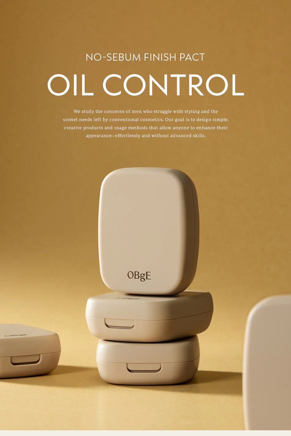 OBgE Oil Control Finisher Setting Powder detail