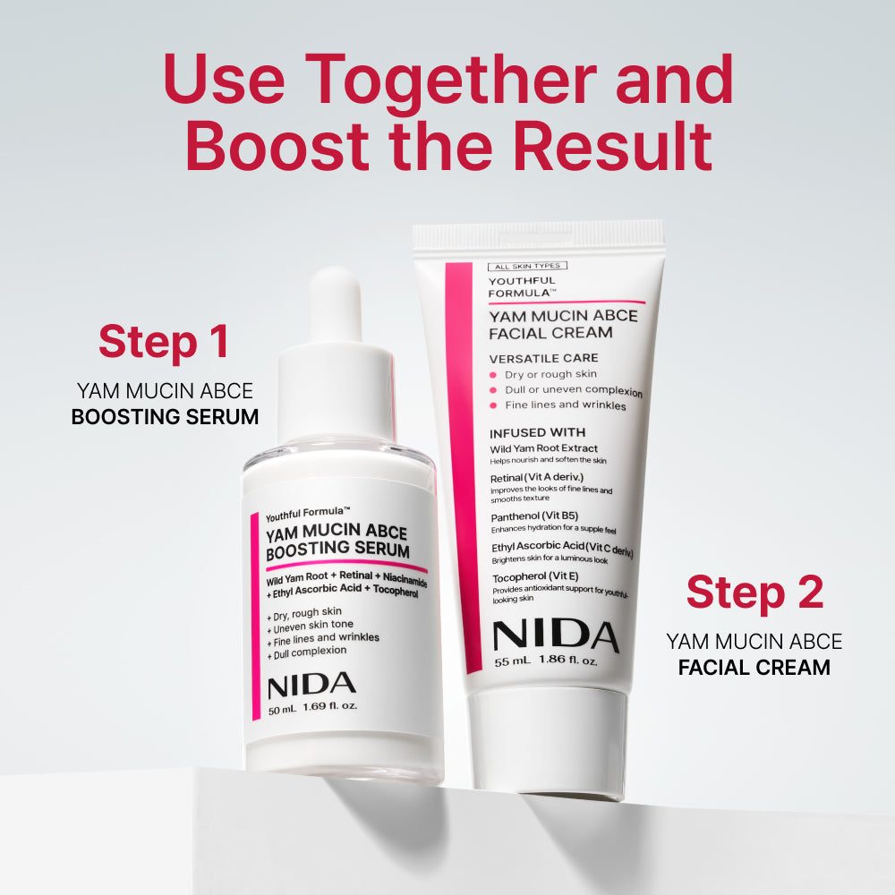 NIDA Youthful Formula Yam Mucin ABCE Facial Cream 55ml