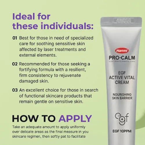 Hanmi PRO - CALM EGF 美白抗皺紋活膚霜 20 ml - Beautitu.com