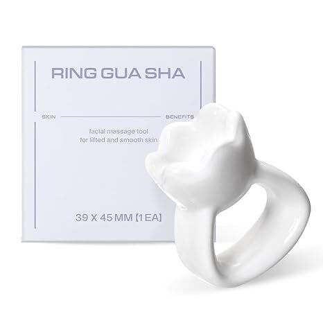 HAUA 天然陶瓷 刮痧按摩戒指 - Beautitu.com