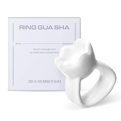 HAUA 天然陶瓷 刮痧按摩戒指 - Beautitu.com