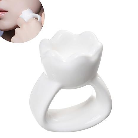 HAUA 天然陶瓷 刮痧按摩戒指 - Beautitu.com