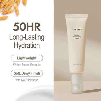 HAYEJIN RiceFila 50hr持久純素保濕霜 50ml - Beautitu.com