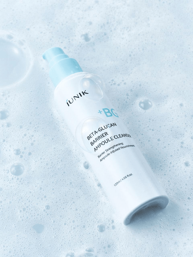 iUNIK β-葡聚醣屏障安瓶潔面乳 120ml - Beautitu.com