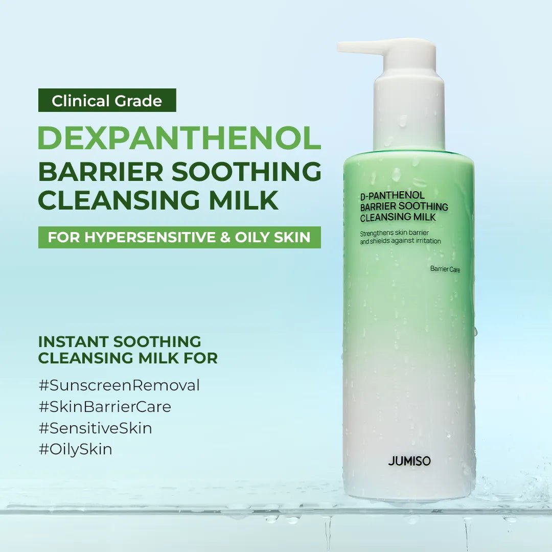 JUMISO D - Panthenol 屏障舒緩潔面乳 300ml - Beautitu.com