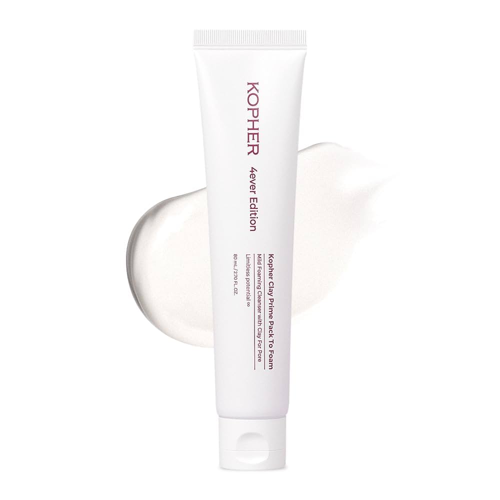 KOPHER 黏土精華面膜轉泡泡潔面乳 80ml - Beautitu.com