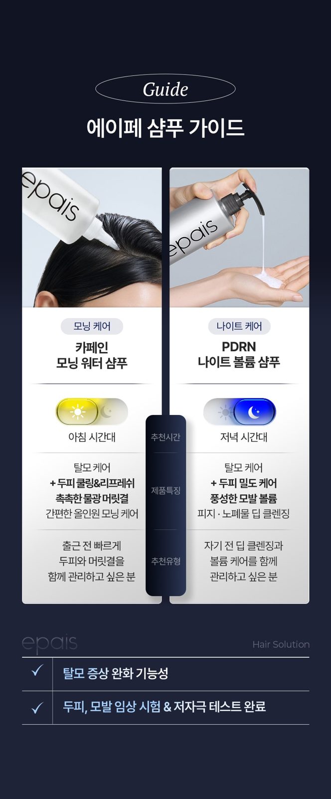 Epais PDRN Night Volume Shampoo 400ml