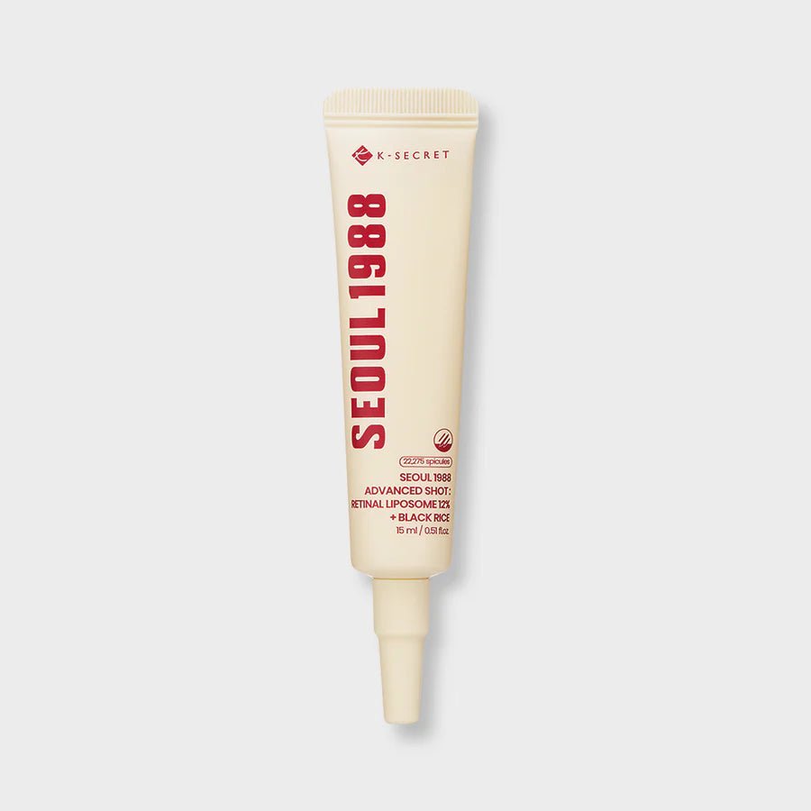 Ksecret Seoul 1988 高級精華液：視黃醛脂質體 12% + 黑米 15ml - Beautitu.com