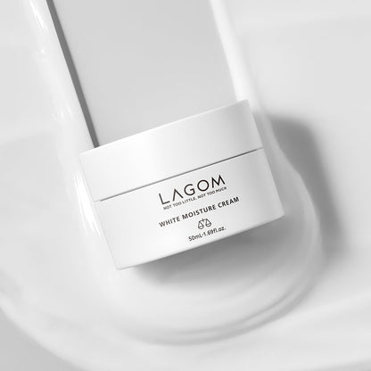 LAGOM 升級版亮白保濕霜水潤霜 50ml.